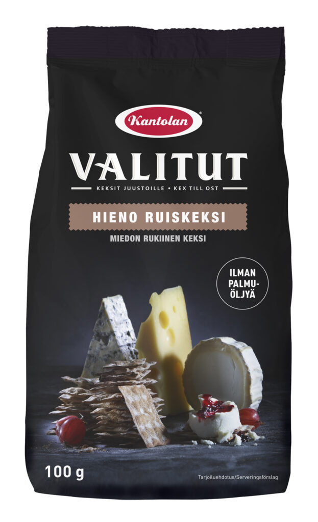 Kantolan Valitut Ruiskeksi 100g (L,V)