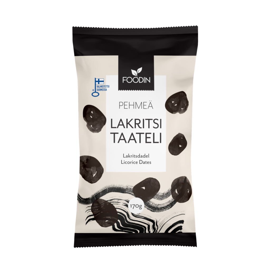 Foodin Lakritsitaatelit, 170 g