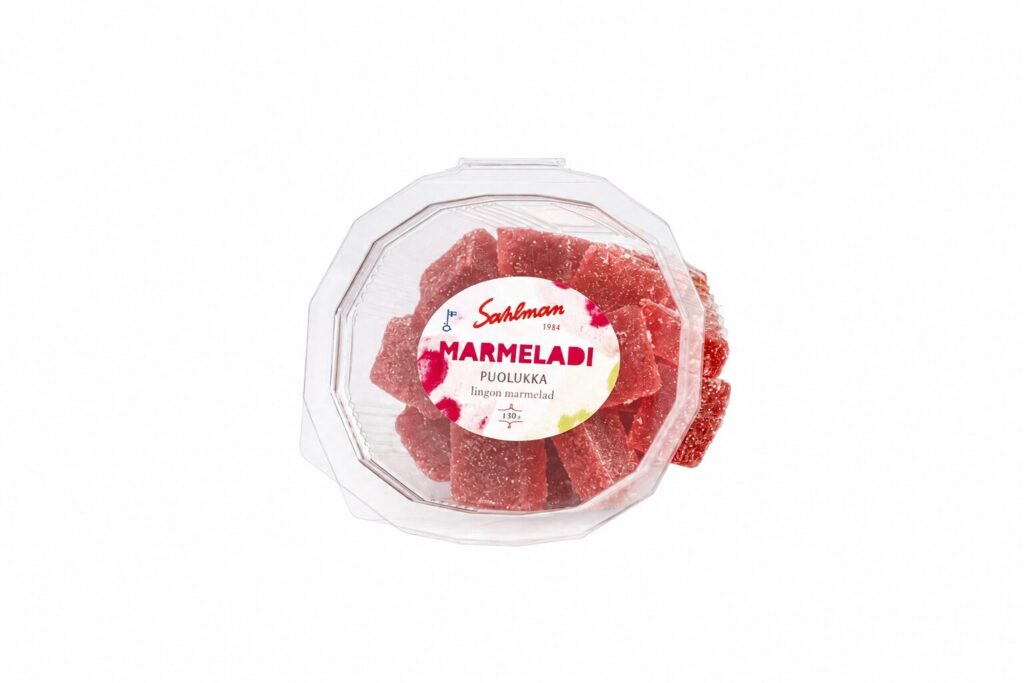 Sahlman käsintehty puolukkamarmeladi 130g (G,V)
