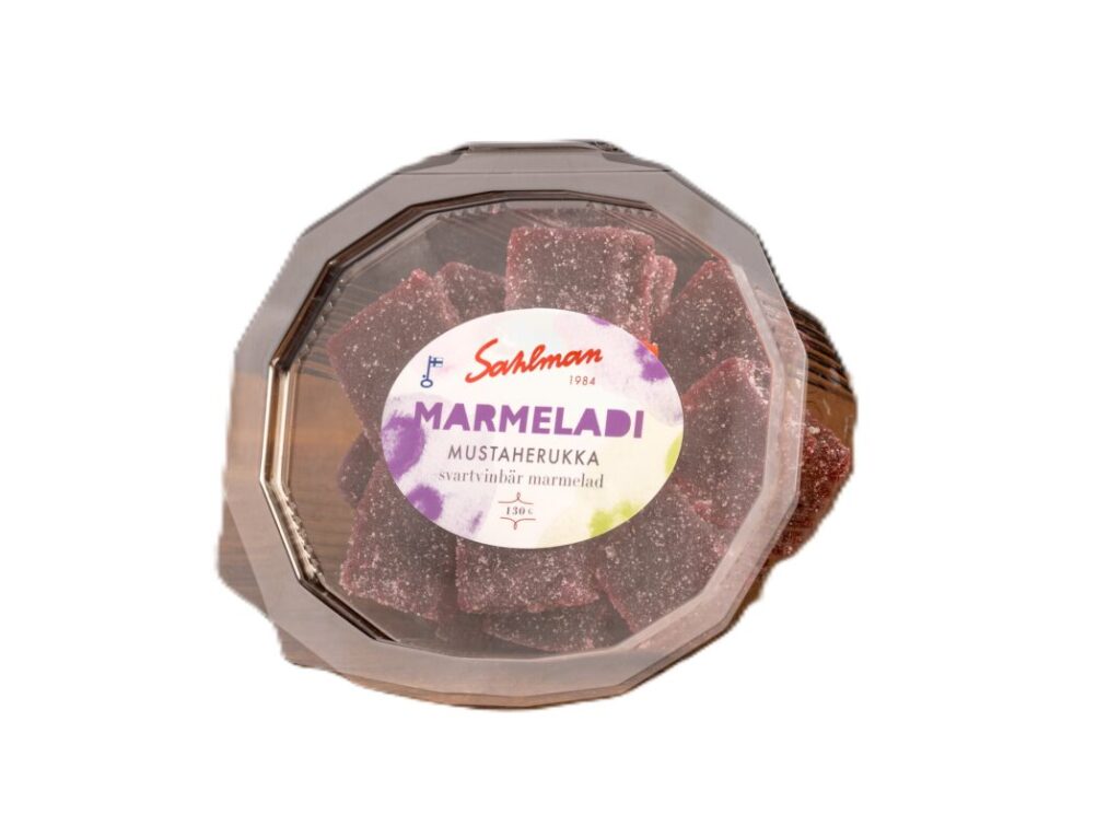 Sahlman käsintehty mustaherukkamarmeladi 130g (G,V)