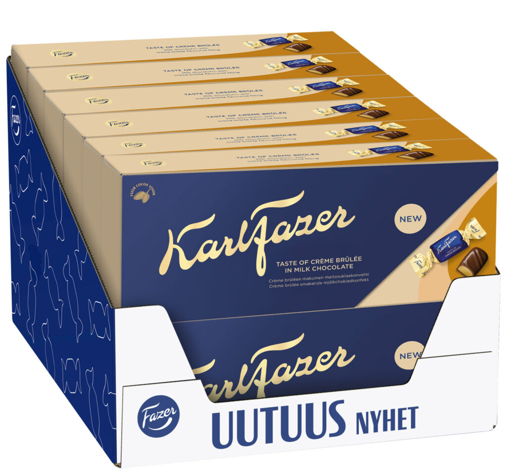 Karl Fazer Crème Brûlée suklaakonvehti 250g (uutuus)