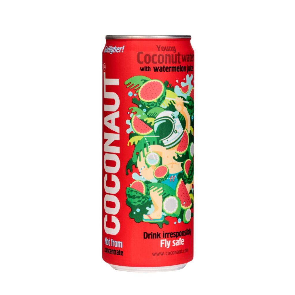Coconaut Kookosvesi Vesimeloni 320ml (virkistävä & uudistava) uutuus