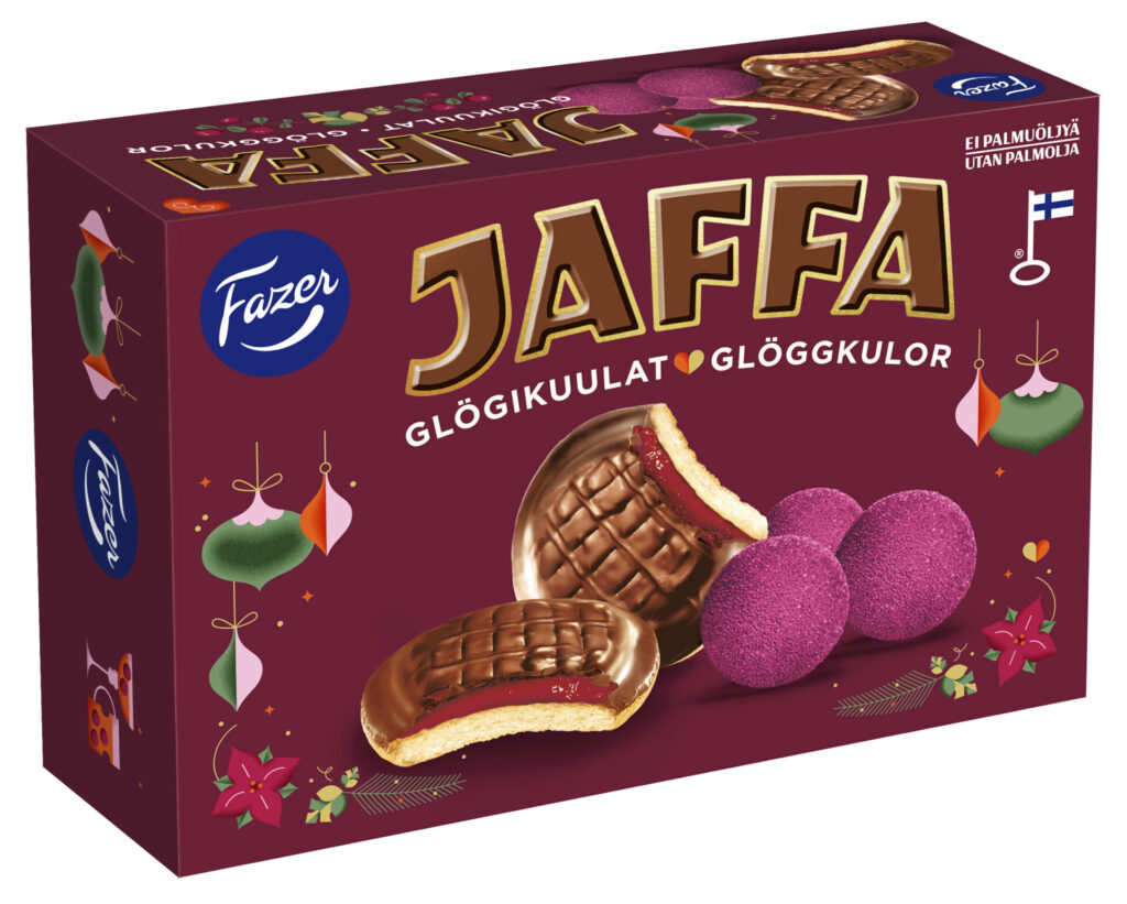 Fazer Jaffa Glögikuulat leivoskeksi 300 g (K) uutuus