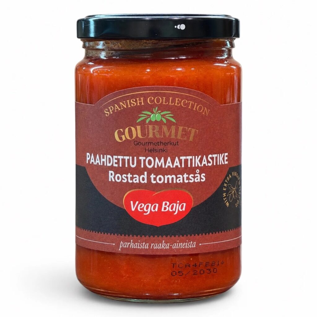 Gourmet-herkut Vega Baja Paahdettu tomaattikastike 330g (G,V) uutuus